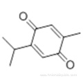 2,5-Cyclohexadiene-1,4-dione,2-methyl-5-(1-methylethyl)- CAS 490-91-5